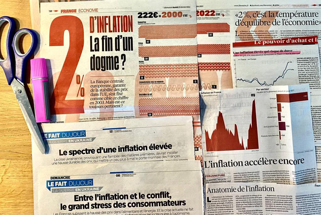 L'INSEE vient de publier le chiffre de l'inflation 3,6 de hausse